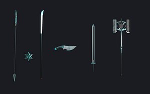 Epic Weapon Pack - 3D Model Collection 3D model