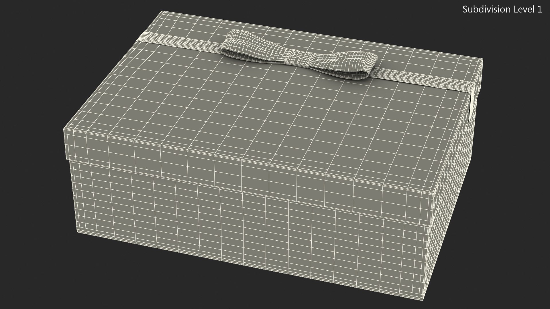3D simple design gift box - TurboSquid 1509541