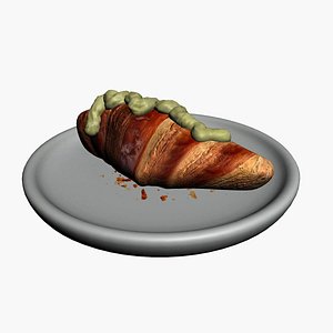 Croissant 3D model