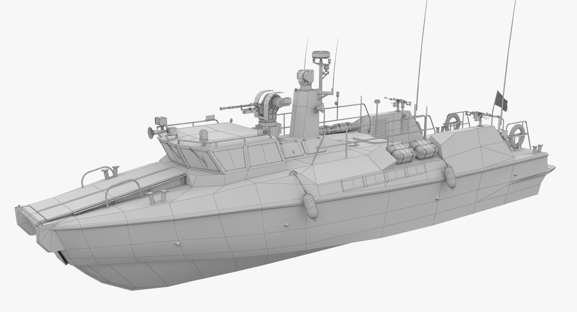 3D Model Raptor Speed Boat - TurboSquid 1210058