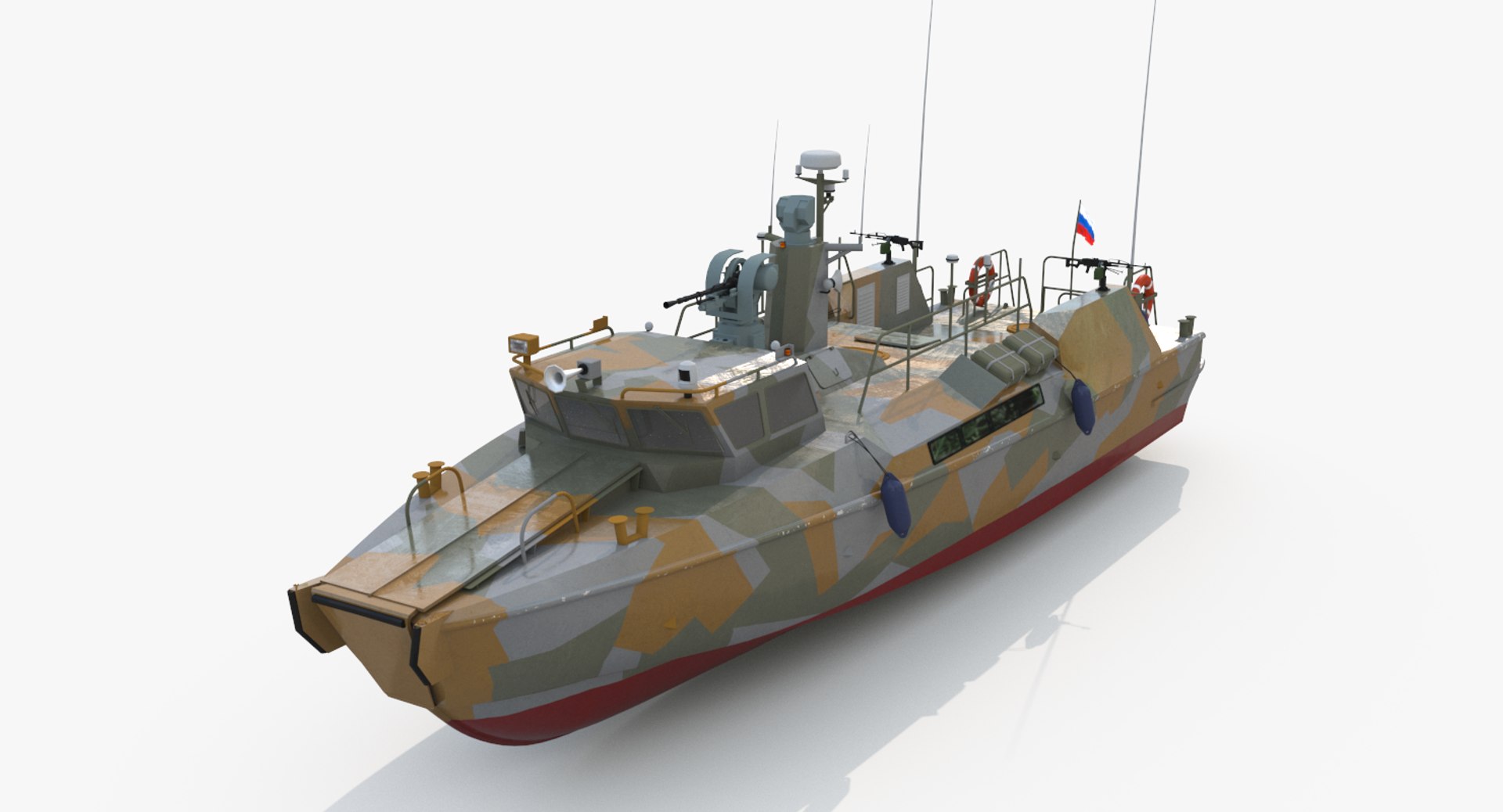 3D Model Raptor Speed Boat - TurboSquid 1210058