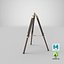3D Vintage Tripod 1
