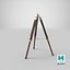 3D Vintage Tripod 1
