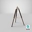 3D Vintage Tripod 1