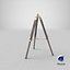 3D Vintage Tripod 1
