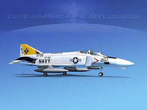 mcdonnell douglas f-4 phantom 3D model
