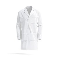 White Medical Lab Coat - doctors hospital overcoat clothing