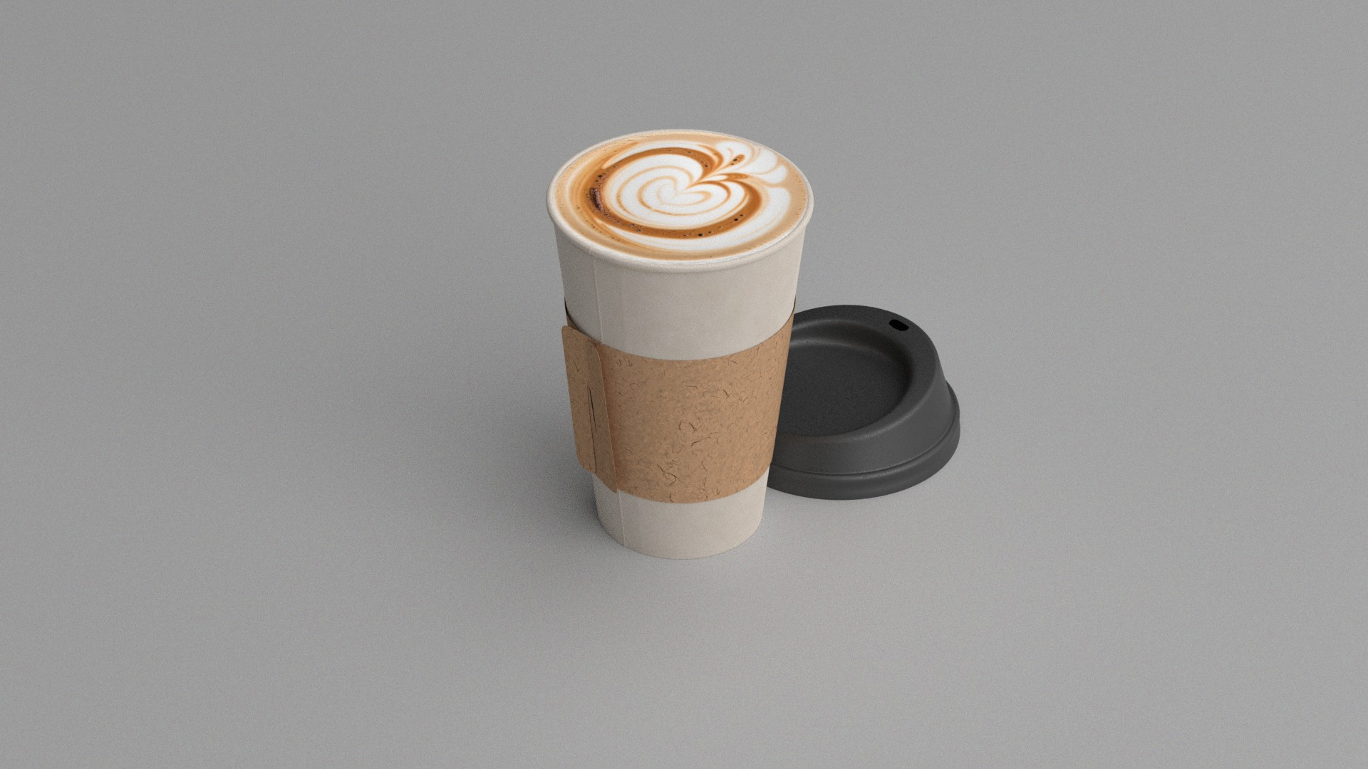 Paper Coffee Cup Large 3D model - TurboSquid 2164829