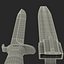 Set di modelli 3D per campi militari