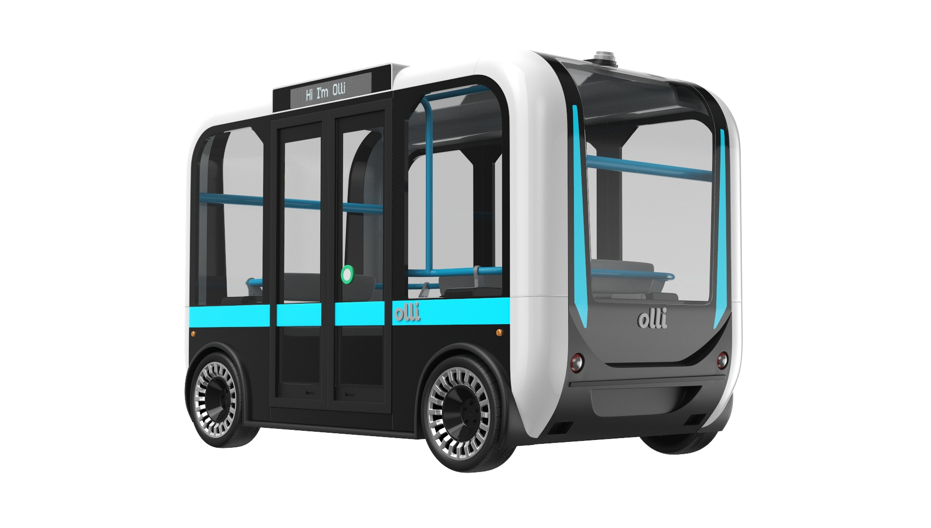 Olli Bus Driverless 3D Model - TurboSquid 1198805