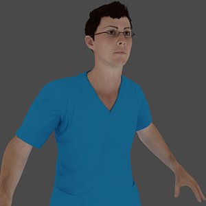3D model 8 character pack  vol.6