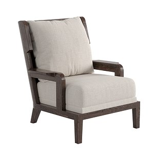 Christian Liaigre Conches Chair 3D model
