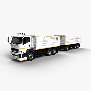 ISUZU DECA-FXZ360 Trailer Dump model