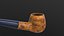Smoking Pipe AR VR PBR Lowpoly mit spielbereitem Spiel