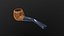 Smoking Pipe AR VR PBR Lowpoly mit spielbereitem Spiel