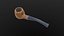 Smoking Pipe AR VR PBR Lowpoly mit spielbereitem Spiel