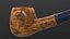 Smoking Pipe AR VR PBR Lowpoly mit spielbereitem Spiel