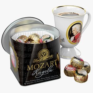 Mozart Kugeln candy model