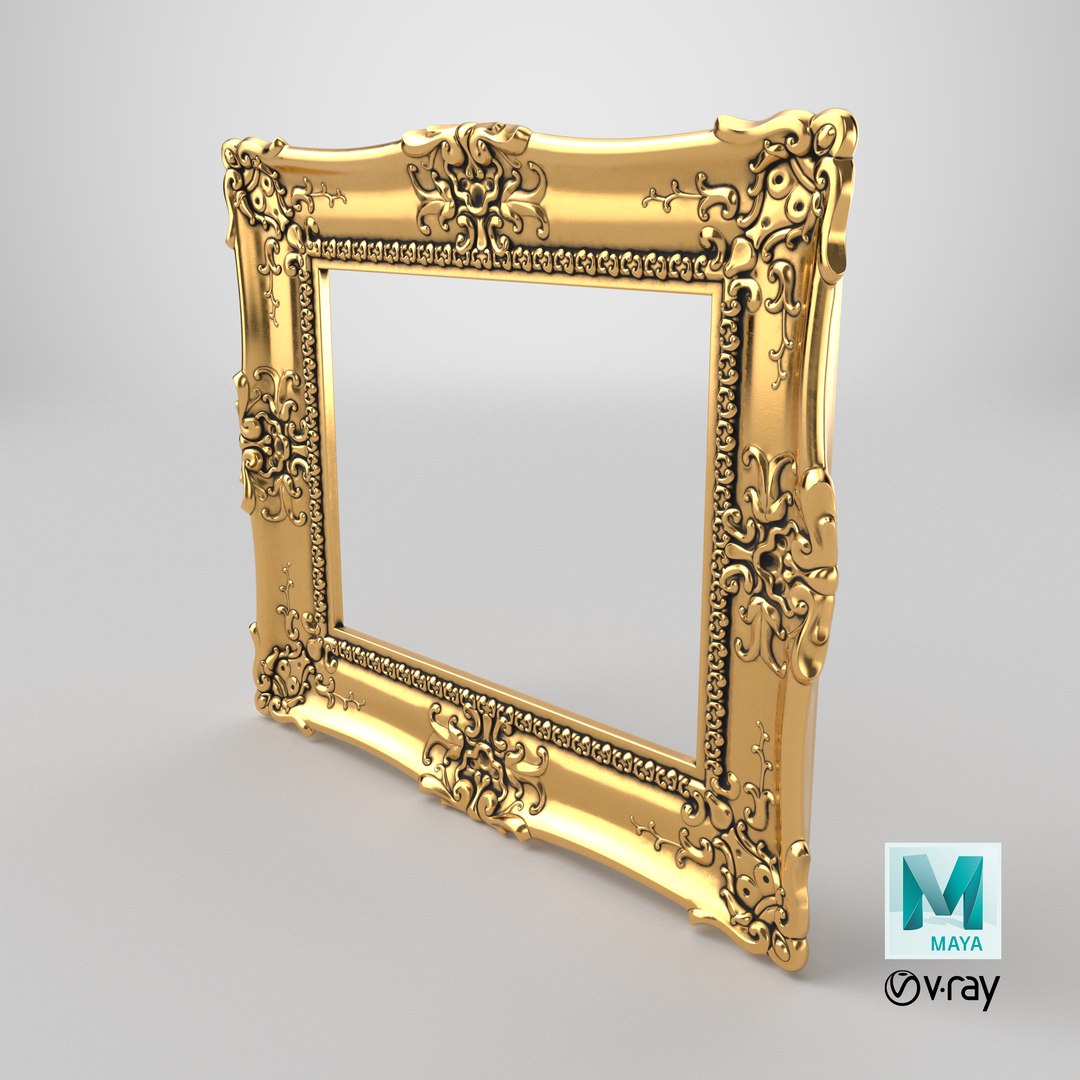 Picture Frame 09 PBR 3D Model - TurboSquid 2144632