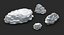 Mossy Stone Mount Set