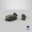Mossy Stone Mount Set