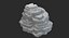 Mossy Stone Mount Set
