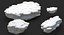 Mossy Stone Mount Set
