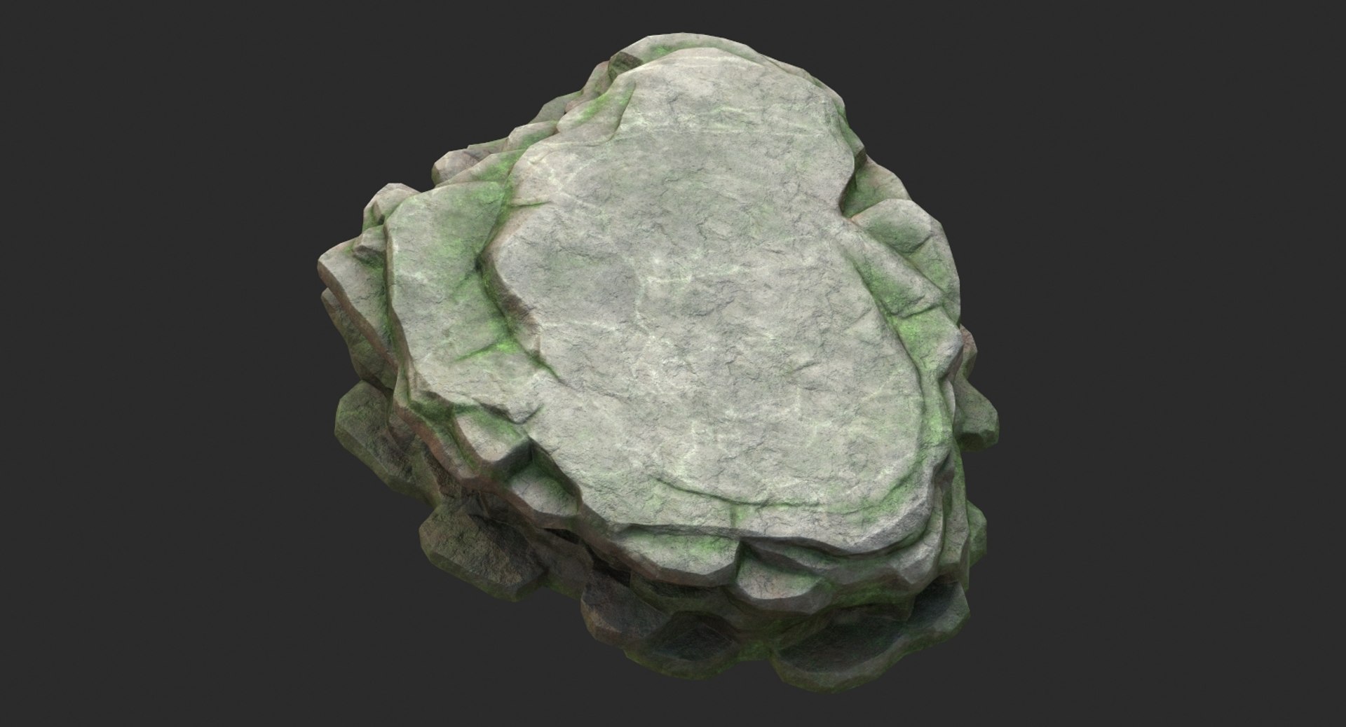 mossy stone mount set 3D model https://p.turbosquid.com/ts-thumb/1d/Vs13Zv/lMqpo85h/6/jpg/1534598752/1920x1080/fit_q87/1516066cceabe752d377b7e13b162744c312e86e/6.jpg