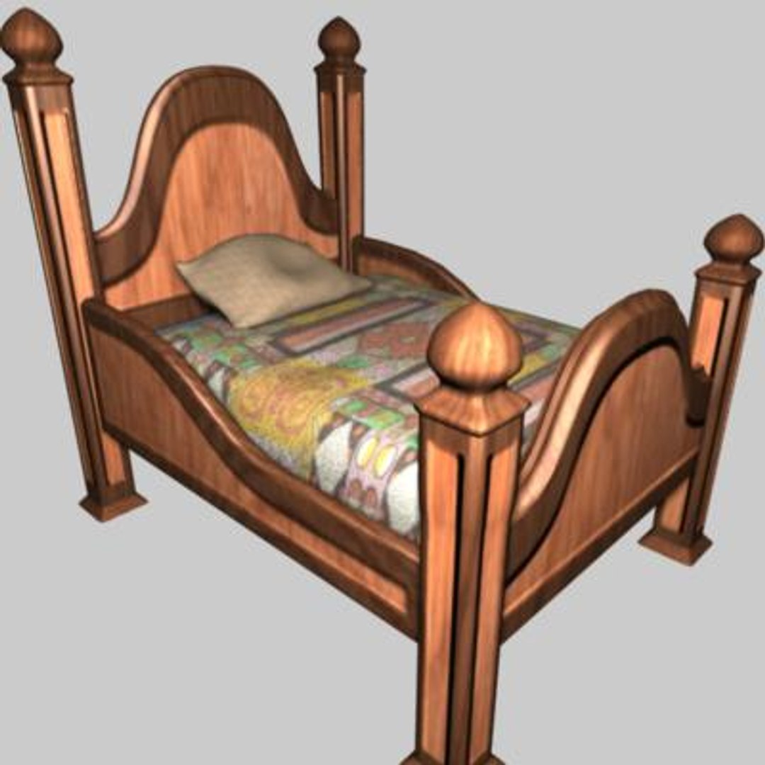 Maya Bed Walk Animation Skinned