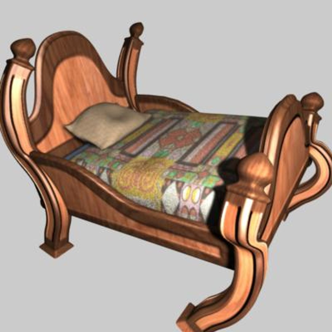 Maya Bed Walk Animation Skinned