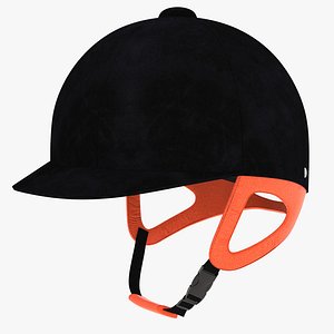 equestrian helmet 3D model