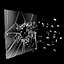 glass crash animation 3D model