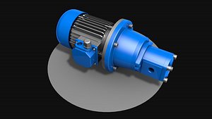 Electric Motor 3D model