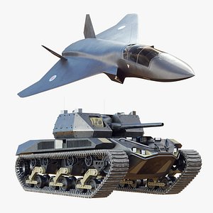 Future Jet Fighter and Tank Collection