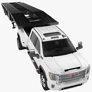3D GMC SIERRA HD DENALI 2020 Wedge Trailer 01