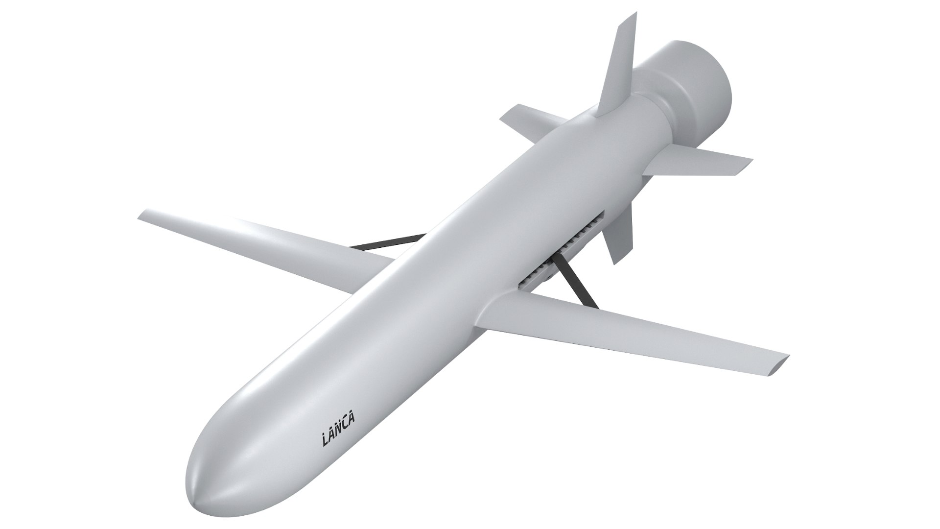 Polish Lanca cruise missile model https://p.turbosquid.com/ts-thumb/1d/ezKVsY/dy/hd05/jpg/1758824864/1920x1080/fit_q87/f0c8cc7efd9e75c5e7ca6316c27f3f8e49d80540/hd05.jpg