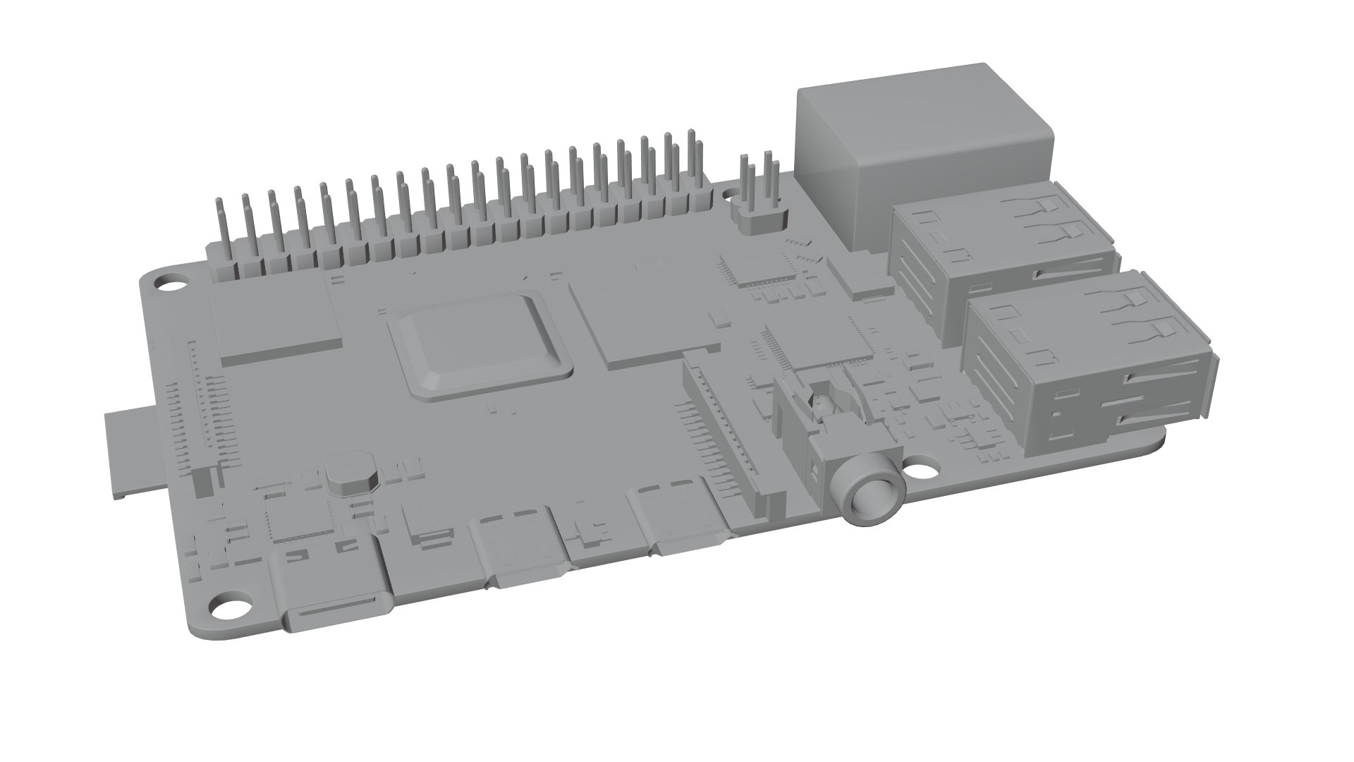 Raspberry Pi 4 3D Model - TurboSquid 1737753
