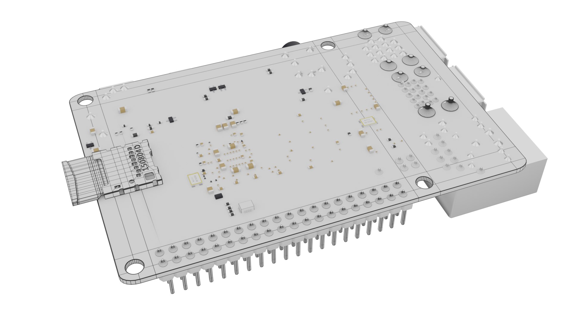 Raspberry Pi 4 3D Model - TurboSquid 1737753