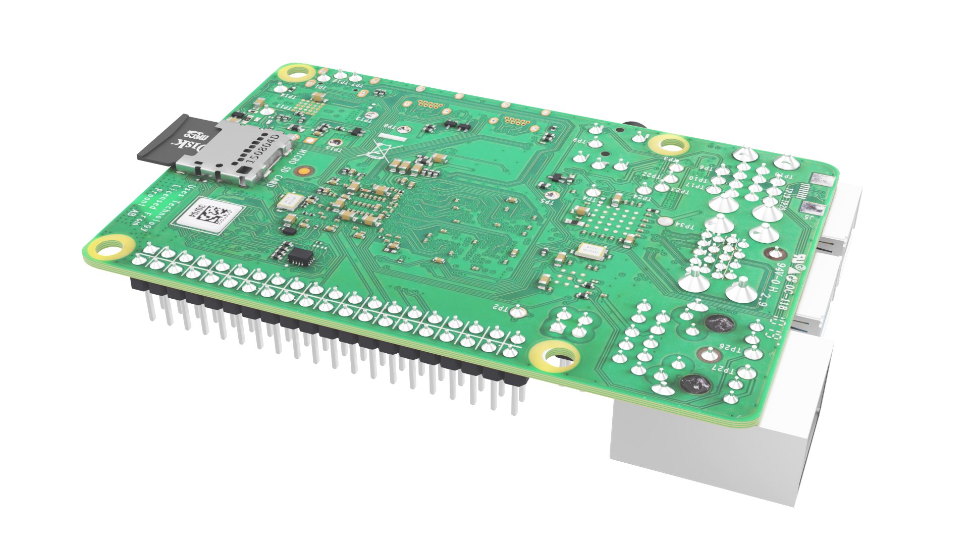 Raspberry Pi 4 3D Model - TurboSquid 1737753