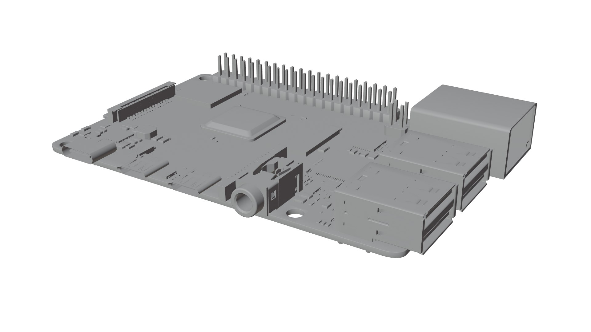 Raspberry Pi 4 3D Model - TurboSquid 1737753