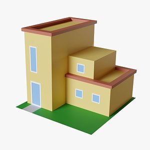 Isometric House model