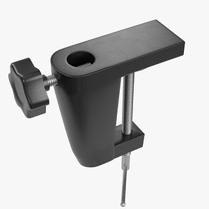 Clamp for desktop lamp 2 3D