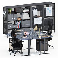 Ikea Bekant workplace