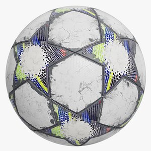SoccerBallStarStyle 01 3D