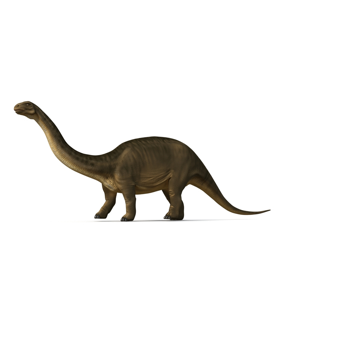Brontosaurus Pose 1 3d 3ds