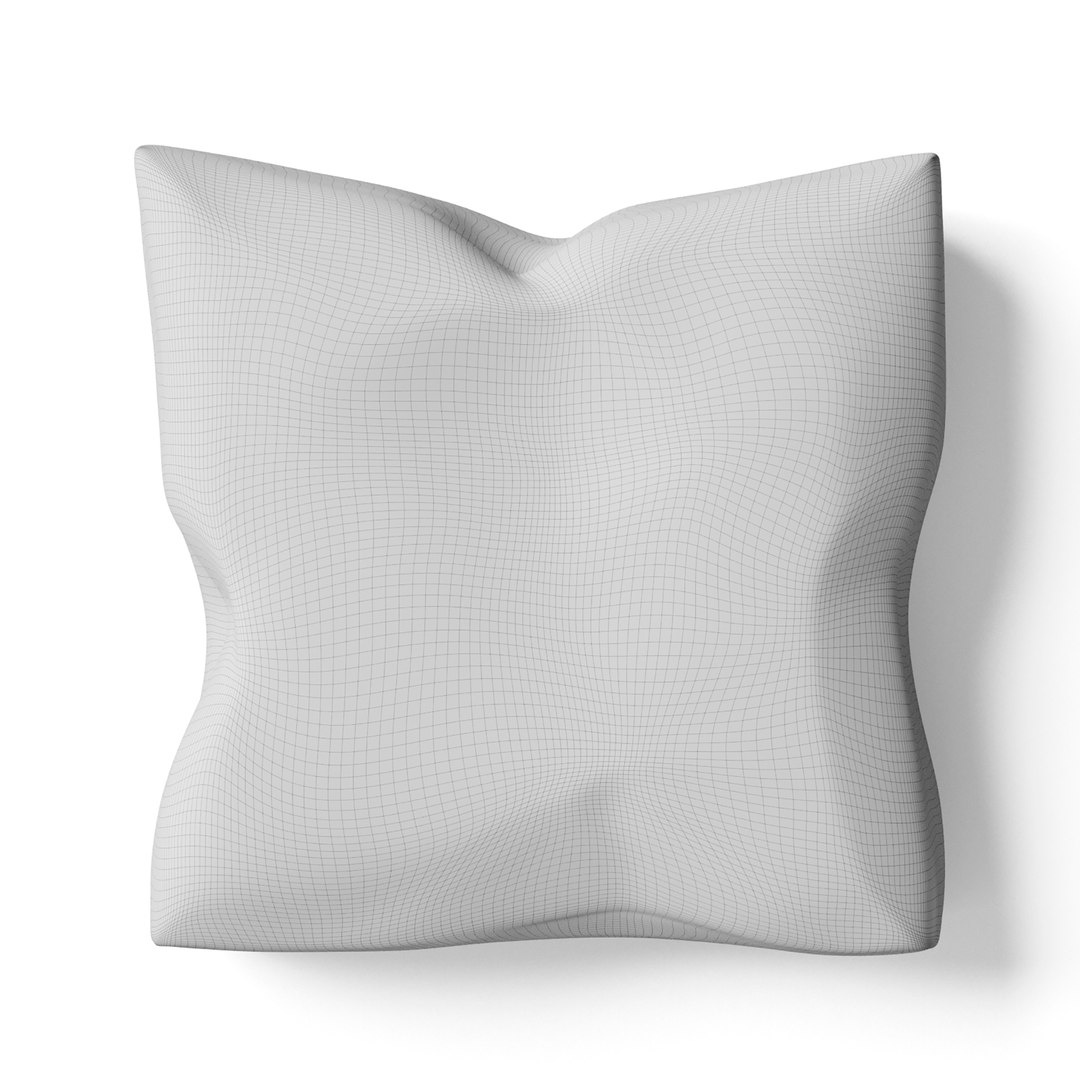 3D Plastic Wall Panel Pillow Model TurboSquid 1943495