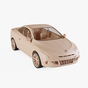 3D model 2011 Renault Megane Coupe-Cabriolet