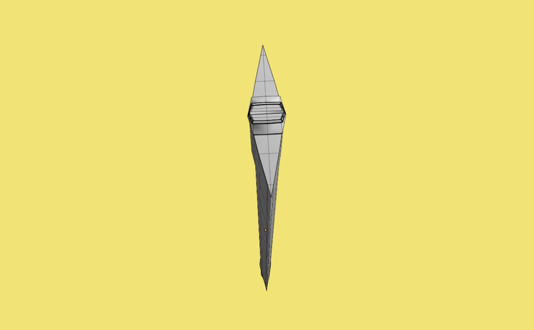 Two Hand Blade Model - TurboSquid 2241451