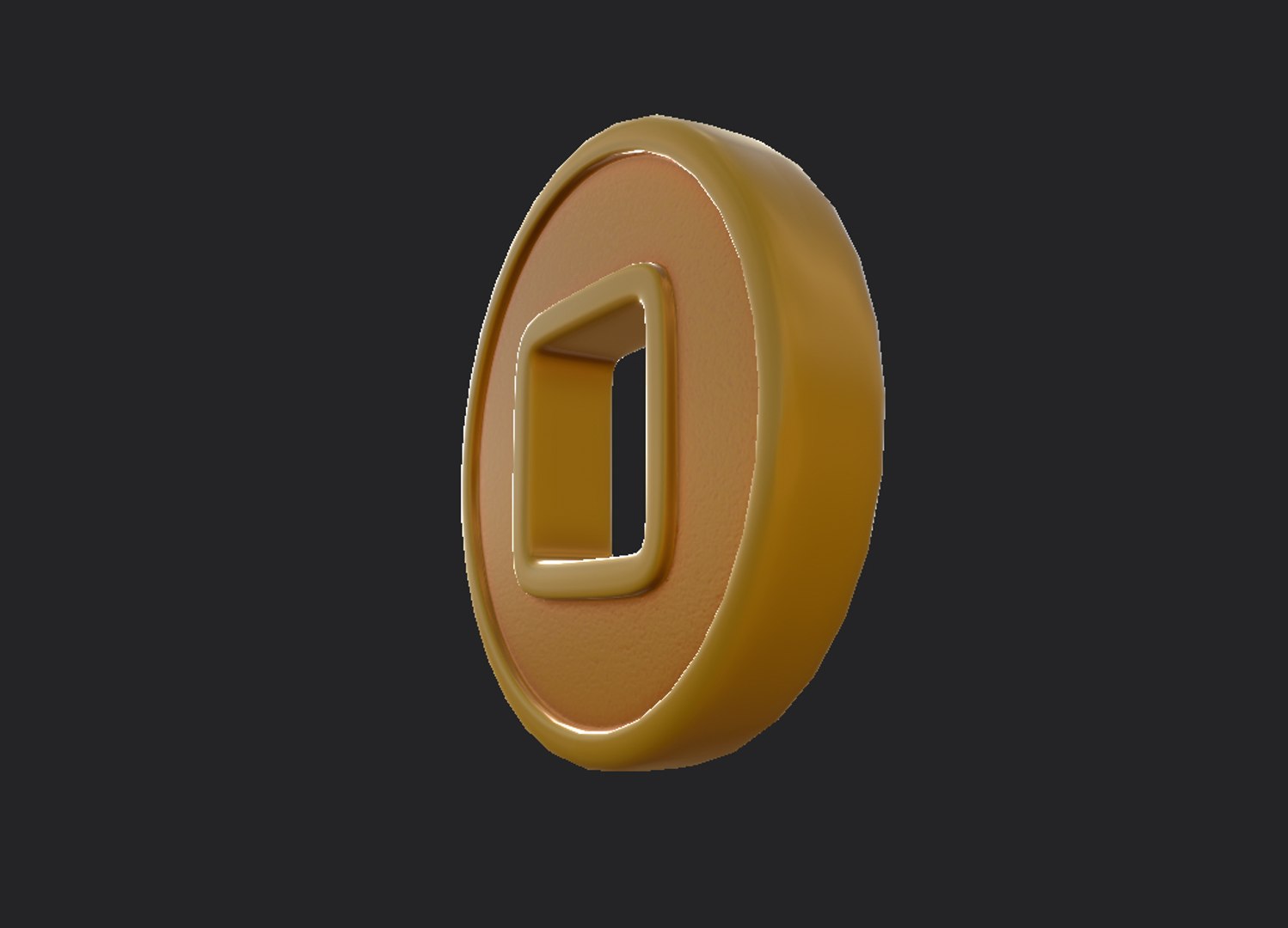 Chinese Coin Model - TurboSquid 1552435