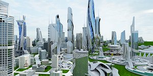 Future City 01 3D model